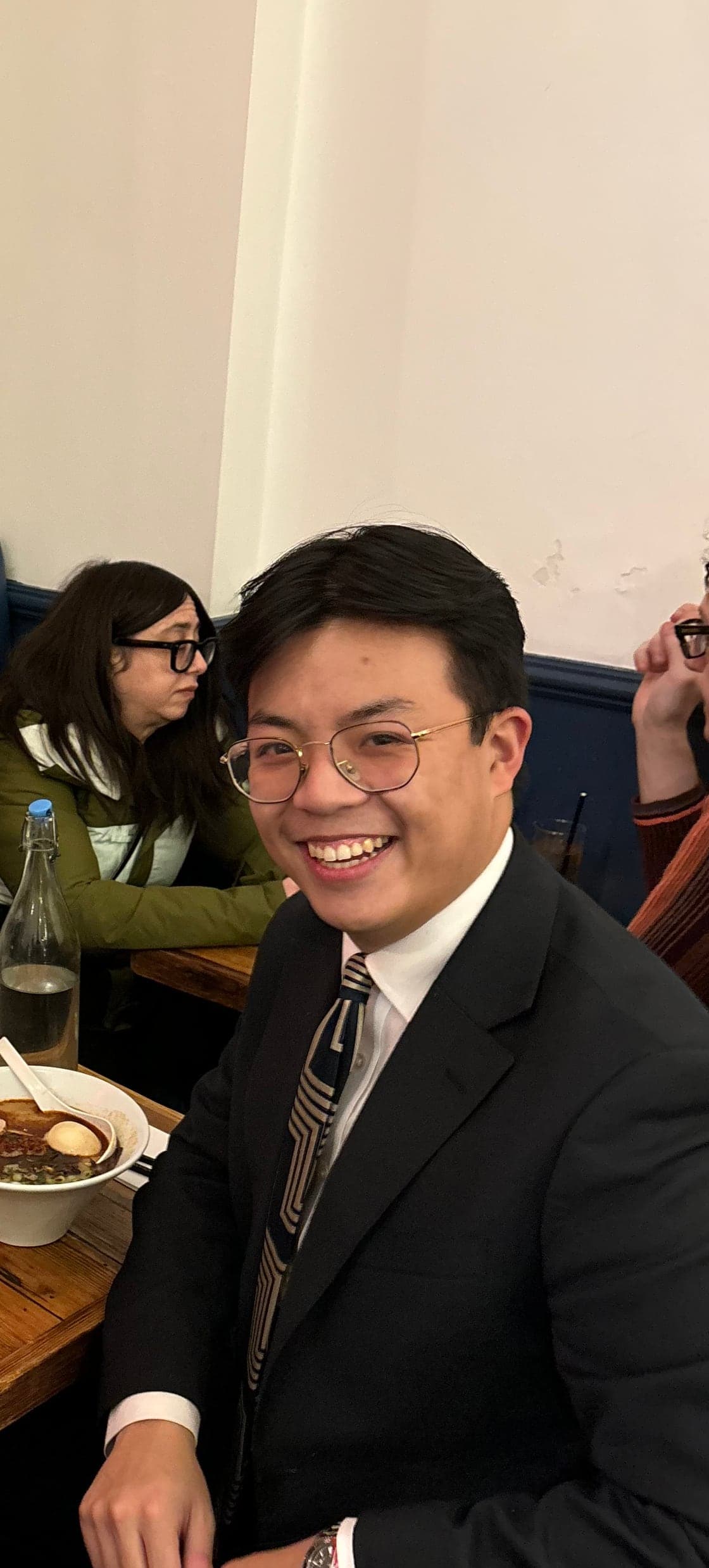 Anthony Ching, founder of Ocio, at a London restaurant